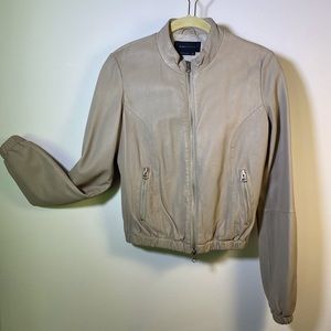 Genuine Leather  BCBGMAXAZRIA Jacket